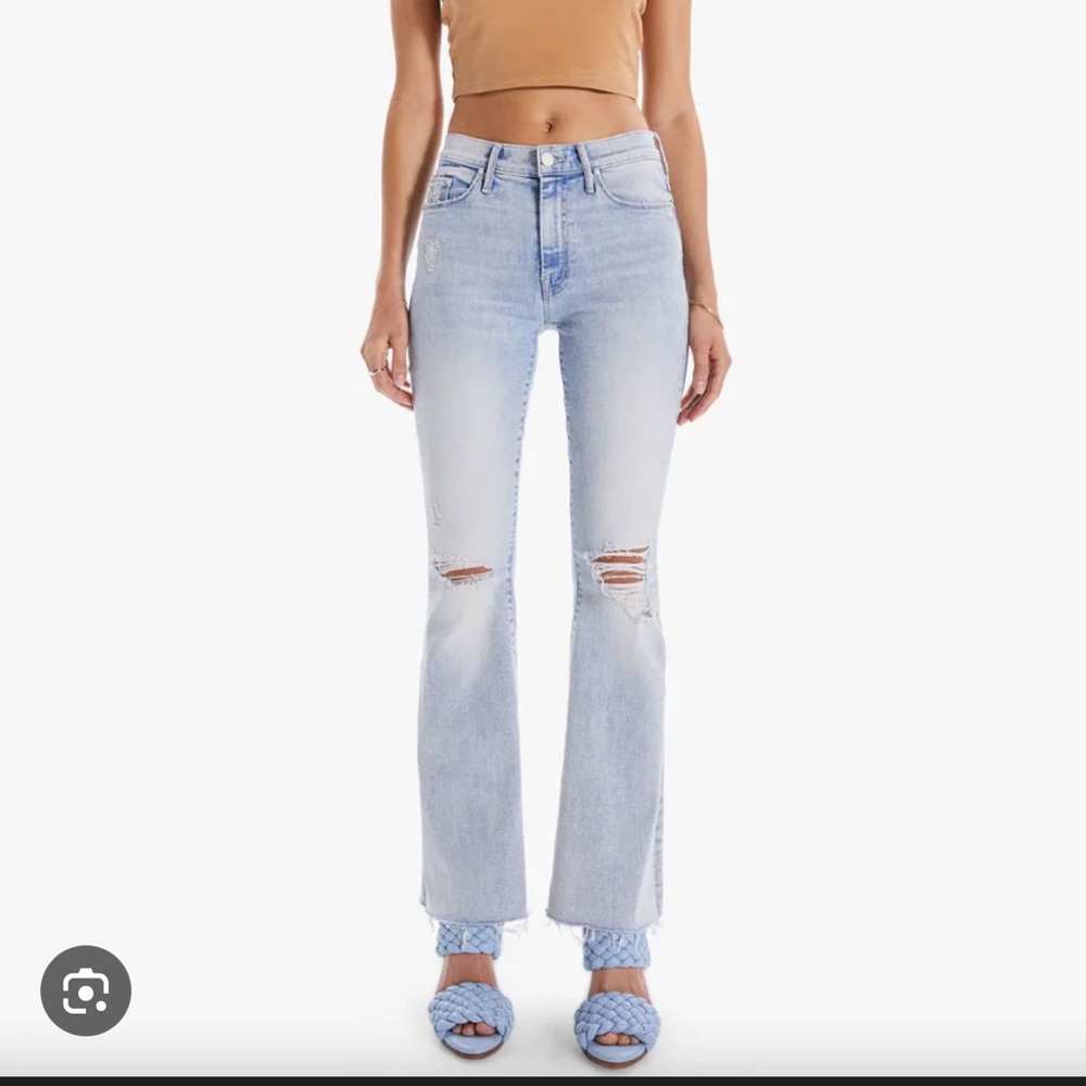 MOTHER The Weekender Fray Jeans